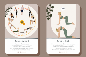 Yoga Cards, Sequence